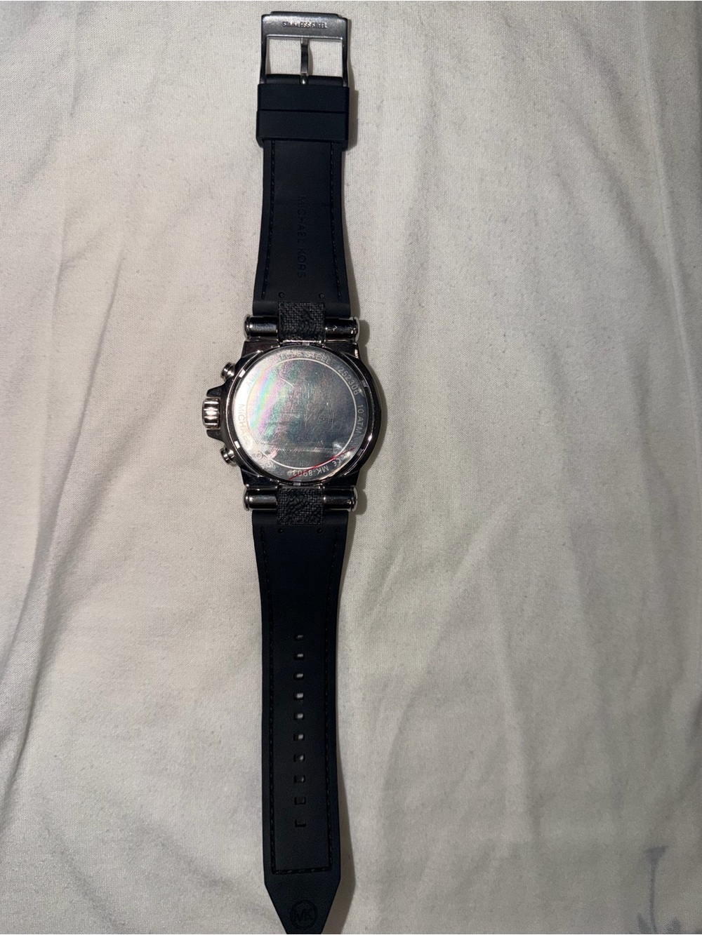 Michael Kors Gunmetal Gray Chronograph Watch - Picture 3 of 6